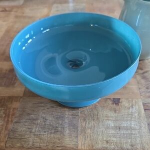 Elegant Blue Candle Holder
